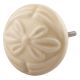 Cream Anemone Ceramic Flower Furniture Knobs Online